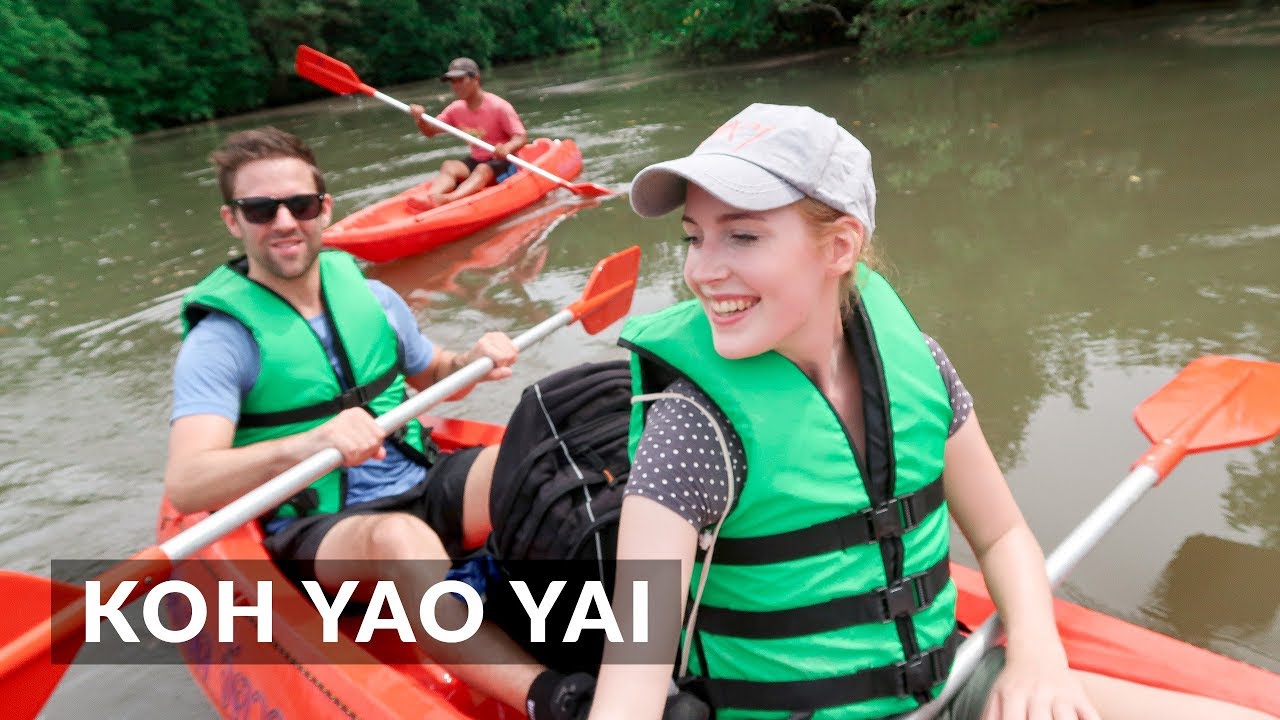 MIT DEM KAYAK DURCH DIE MANGROVEN ★ Koh Yao Yai | Thailand ★ Vlog 44