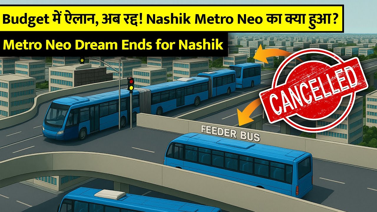 Why Nashik's ₹2,092 Crore Metro Was CANCELLED Before It Began !