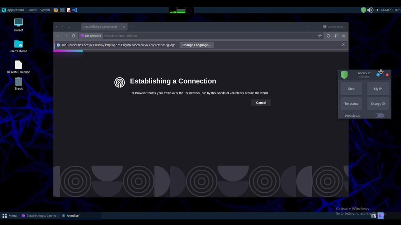 How to install Tor Browser in parrot Os?