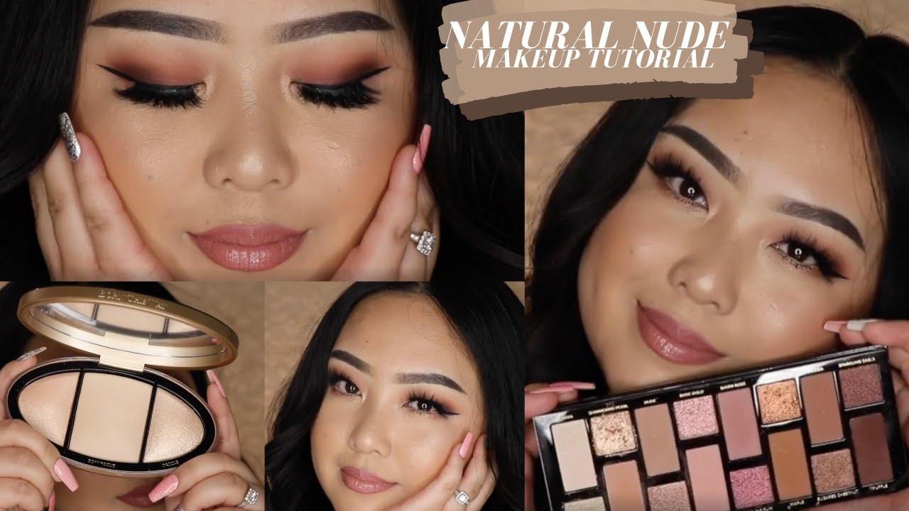 TOO FACED NATURAL NUDE SMOKEY EYESHADOW TUTORIAL