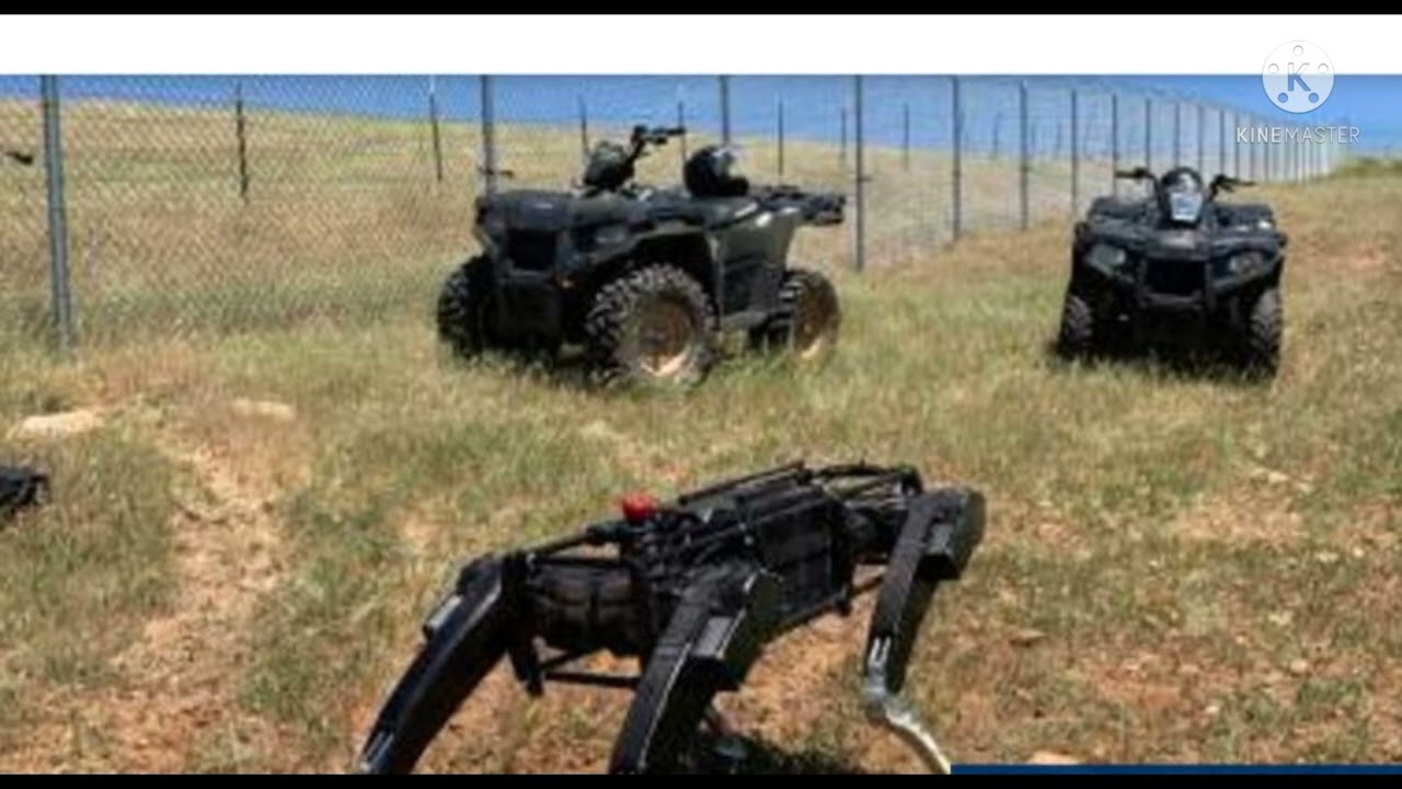 US tests of robotic patrol dogs on Mexican border prompt outcry