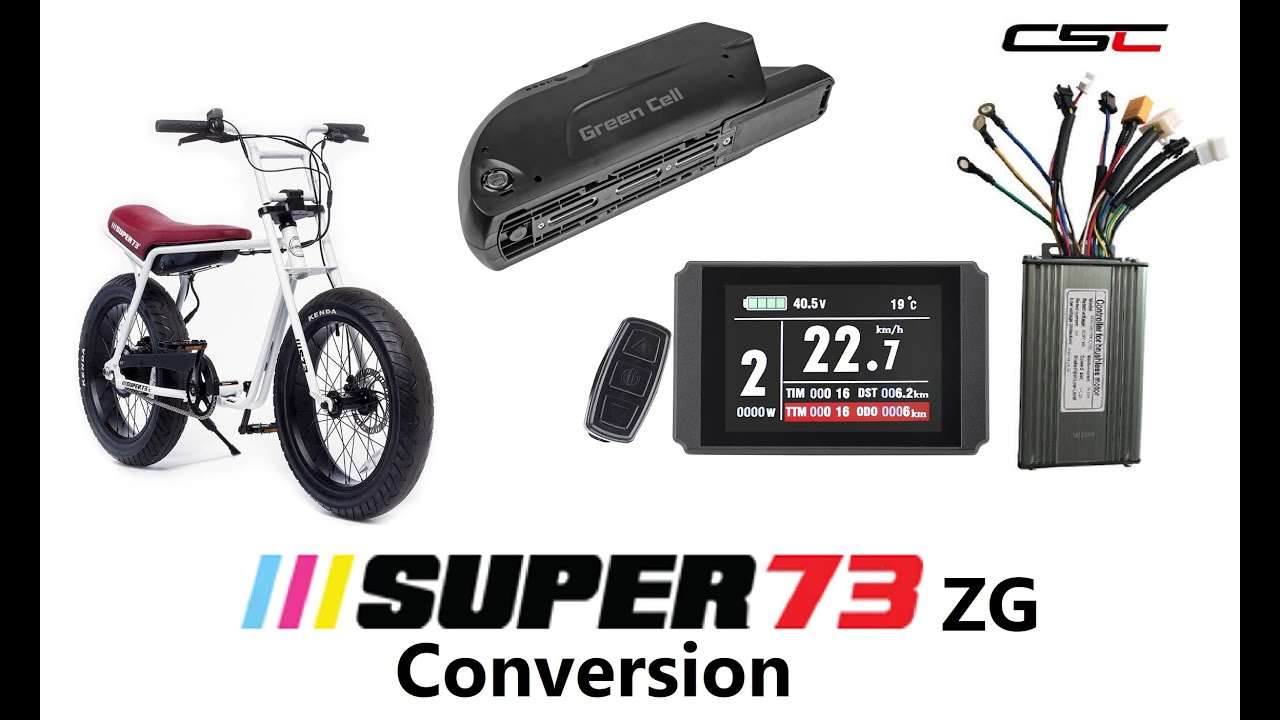 Super73 ZG (EU) Conversion incl. Tumb Throttle - Part 1