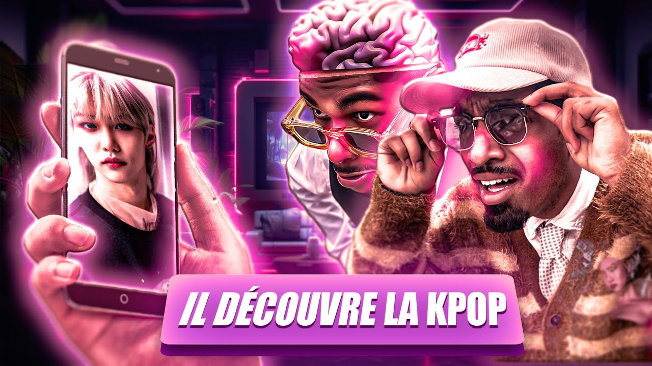 JE LUI FAIT DÉCOUVRIR LA KPOP ! ( SKZ, HWASA , ITZY…)
