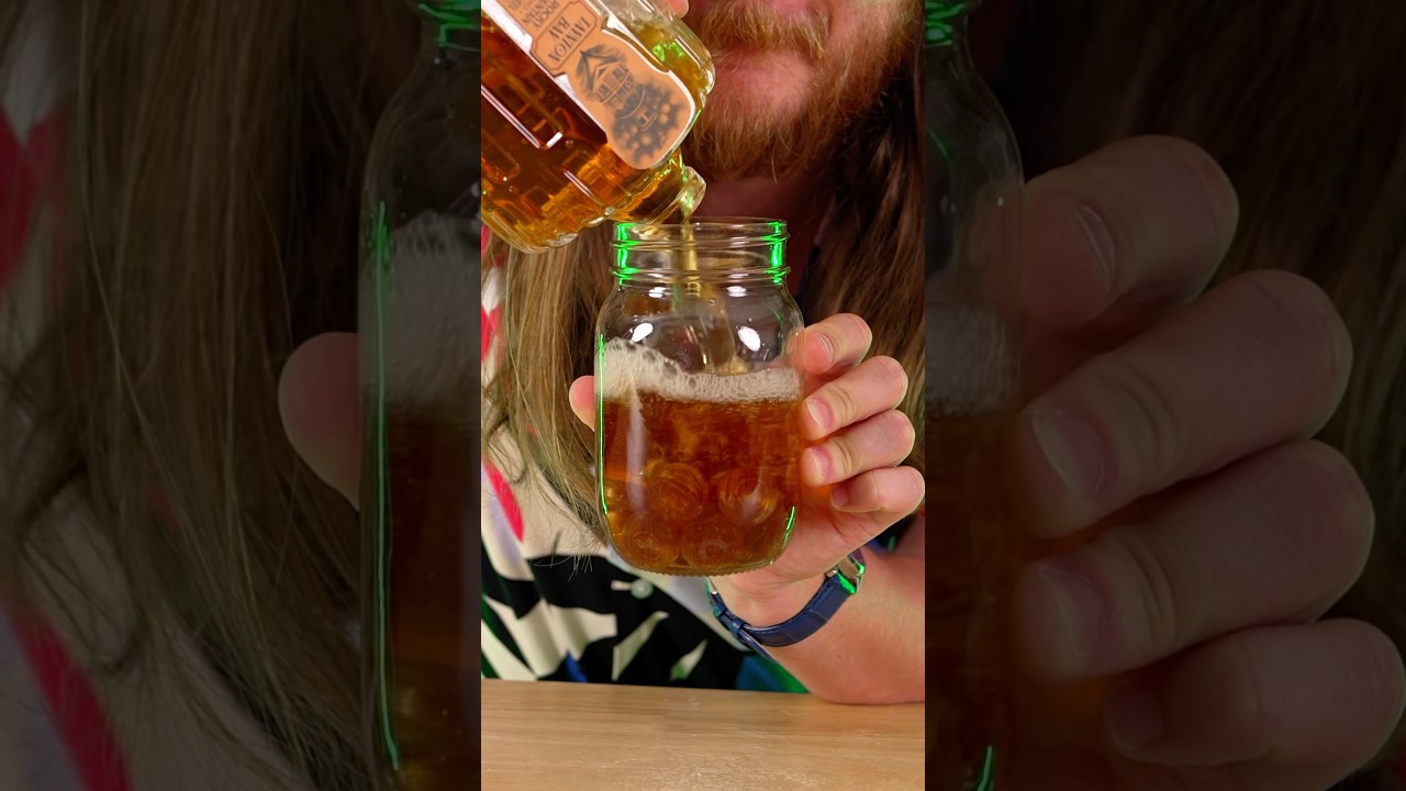 I left Rootbeer Candy in Rum for a week