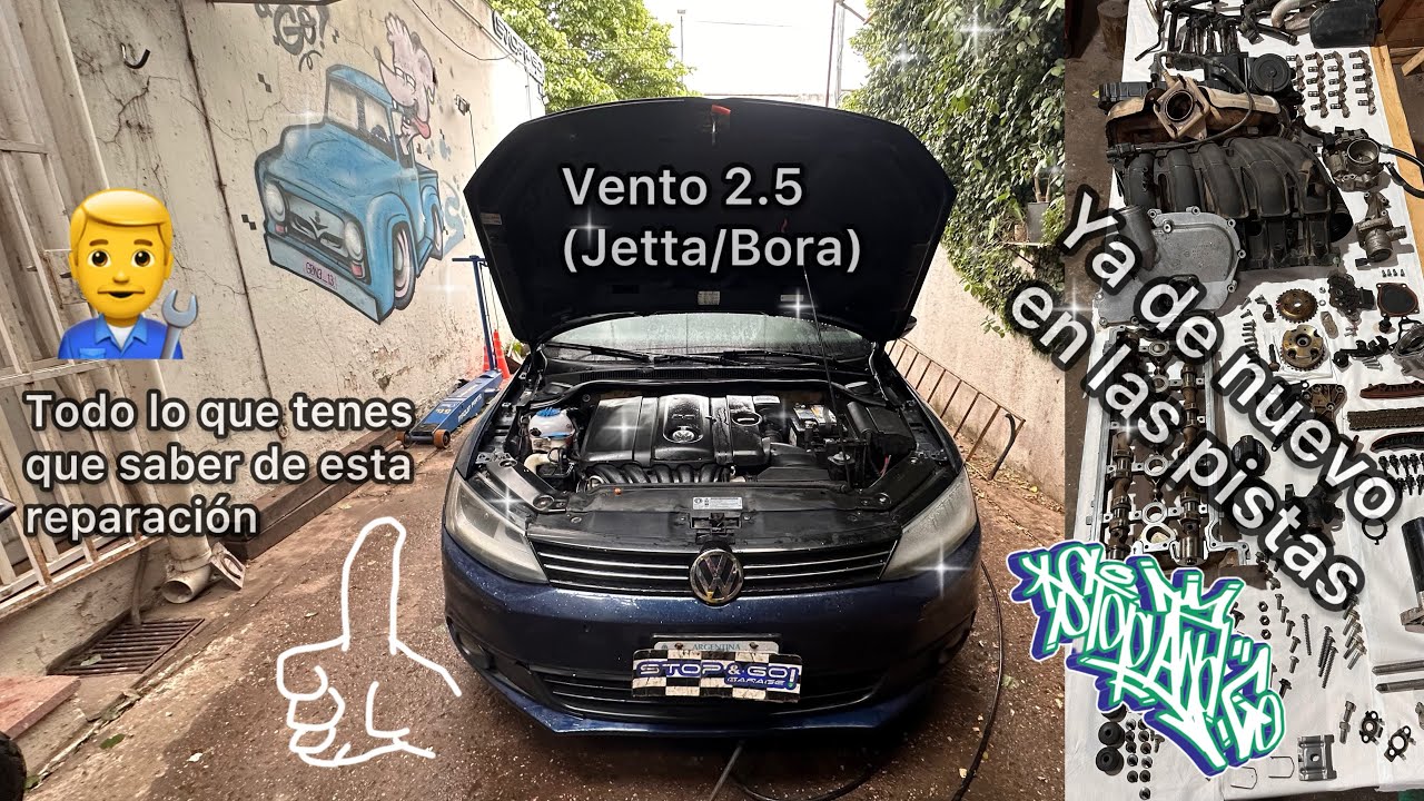 Colocando tapa de cilindros Volkswagen Vento (Jetta/ Bora) 2.5 | PARTE 2