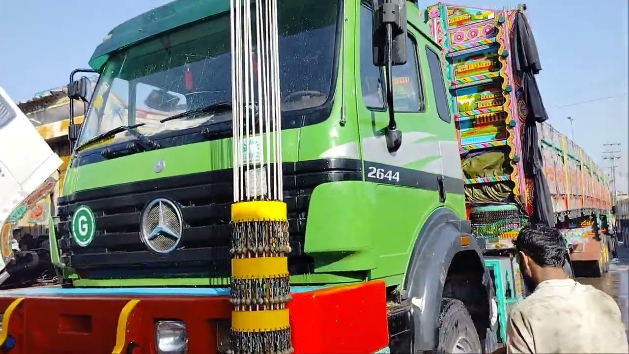 Powerliner  Truck Mercedes Benz Sk 2644 For Service In Peshawar