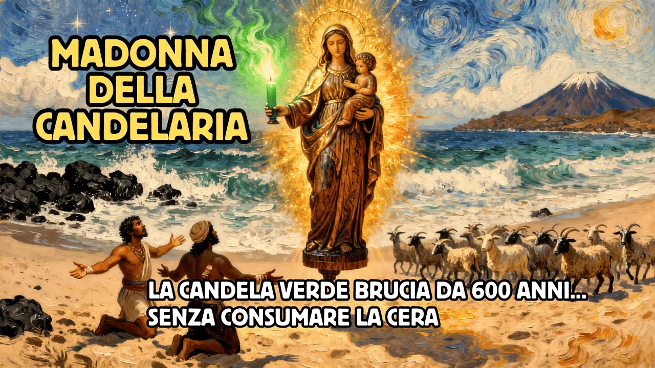 Madonna della Candelaria: L'Incredibile Storia della Candela Verde Che Brucia Da 600 Anni