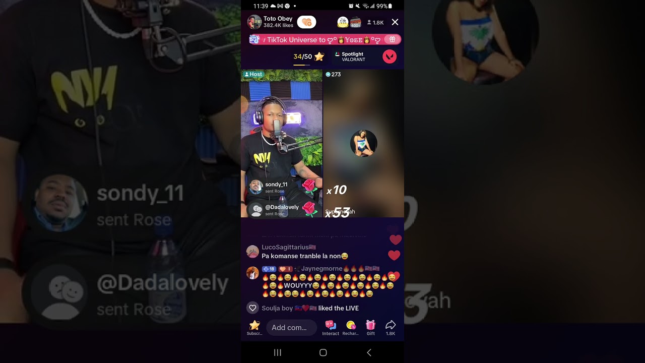 🤣🤣Manzè al fwote AK sè mennaj li, nèg lan kenbel😃😃😃 DODAMA
