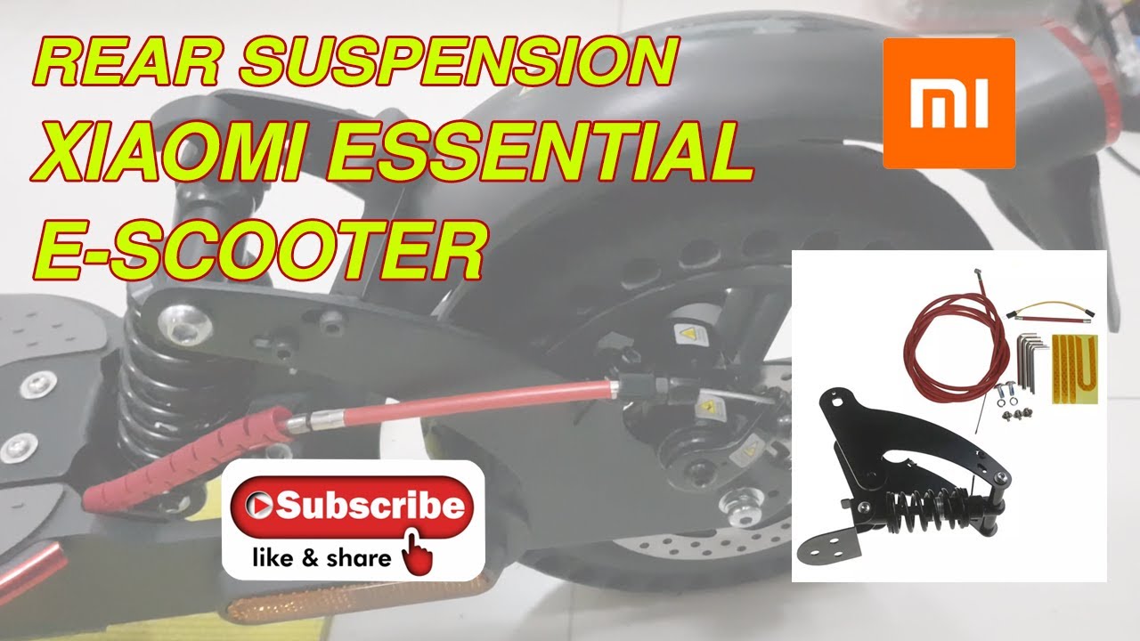 Xiaomi Essential Rear Suspension Installation