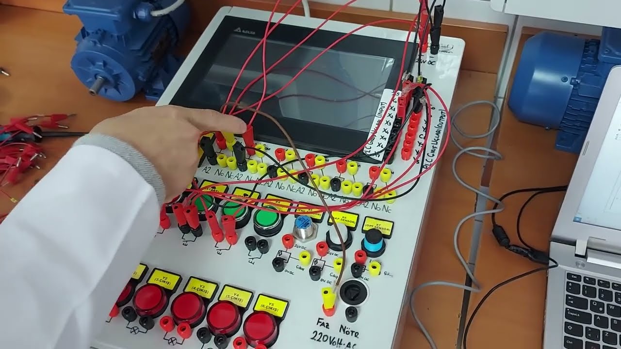 OTOMASYON PANOSU İLE MOTOR DEVİR YÖNÜNÜN DEĞİŞTİRİLMESİ- CONTROL DIRECTION WITH AUTOMATION PANEL