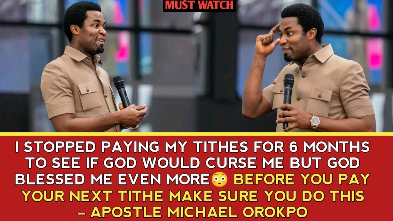I STOPPED PAYING TITHES FOR MONTHS TO SEE IF GOD WOULD CURSE ME BUT WHAT HAPPENED SHOCKED ME-AP MIKE