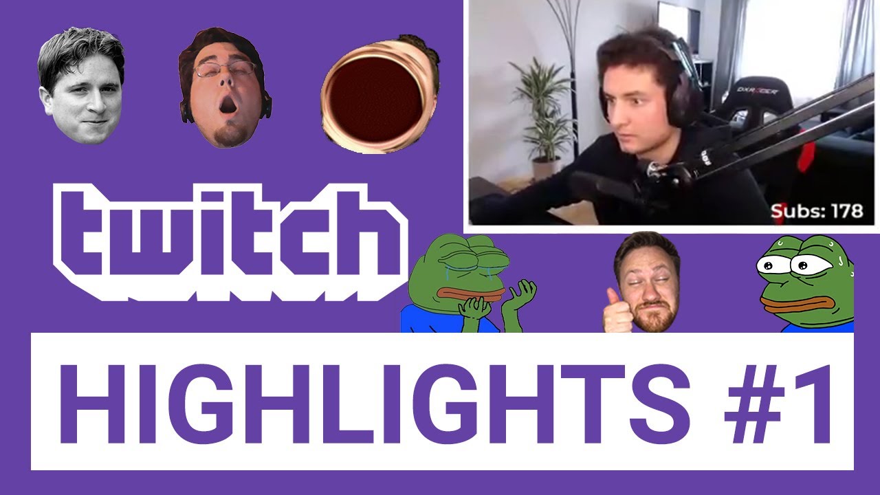 LIVESTREAM HIGHLIGHTS #1 – Twitch Best of (Ausfernsehen)