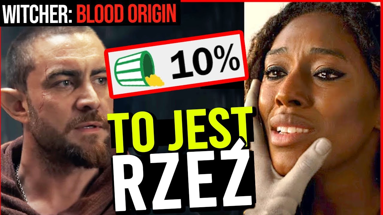 To jest RZEŹ 😱 WITCHER: BLOOD ORIGIN TO NAJGORSZY SERIAL NETFLIX? Serialowy Wiedźmin ma przerąbane