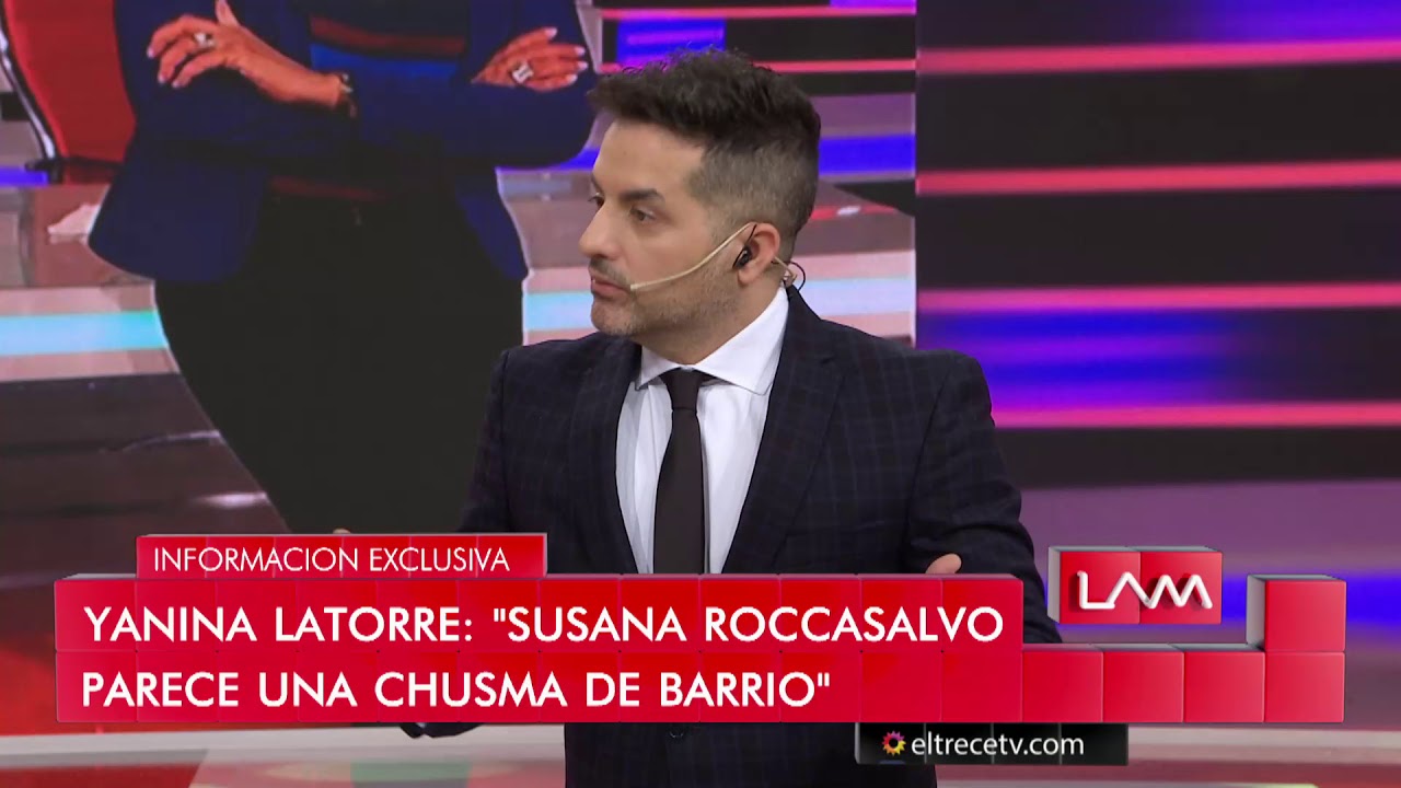 Yanina Latorre le responde a Susana Roccasalvo: 