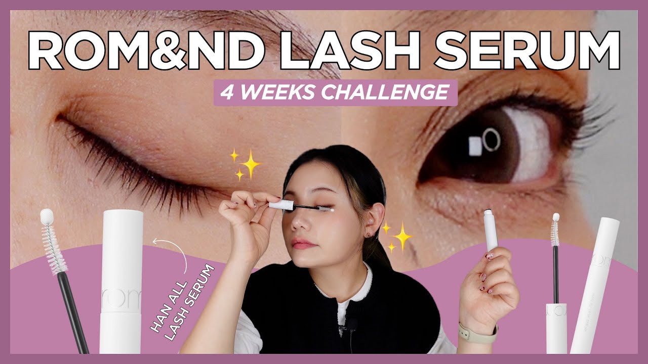 4-Week Lash Serum Challenge 👀 | What Is a Lash Serum? | HIKOCO