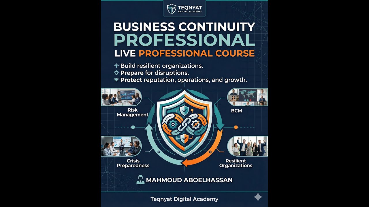 Business Continuity Professional - Live Course - Day 1 