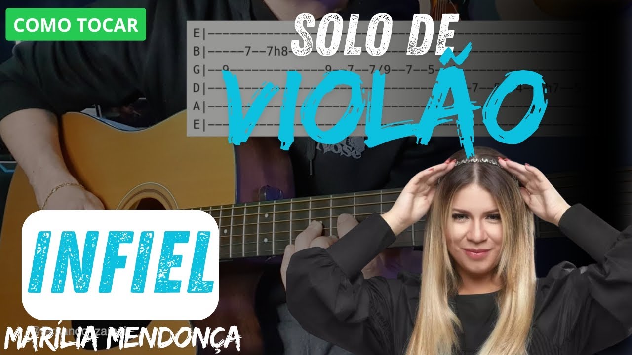 SOLO INFIEL MAR&Iacute;LIA MENDON&Ccedil;A | V&Iacute;DEO AULA | COMO TOCAR