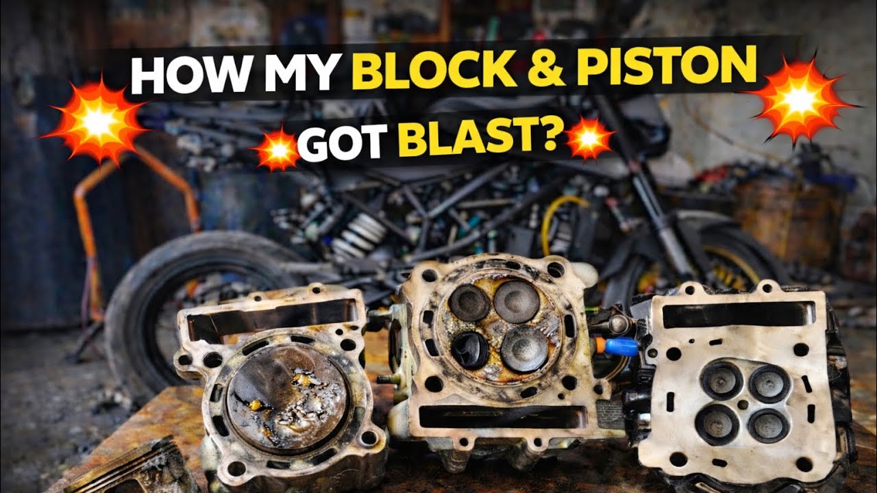 These 4 Mistakes Killed My Engine 💥 Block & Piston Failure Story 