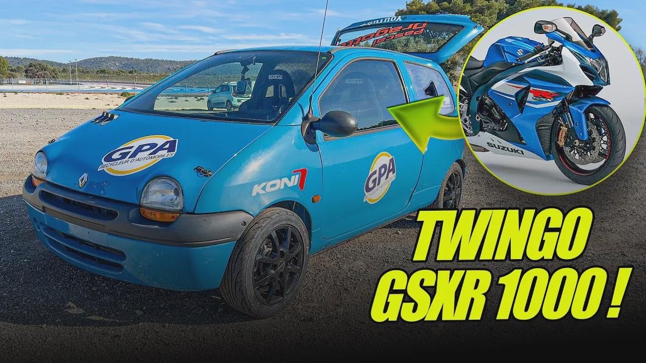 ¡Transformamos un Twingo en tracción trasera con motor GSXR 1000 junto a Pascal Dragotto!