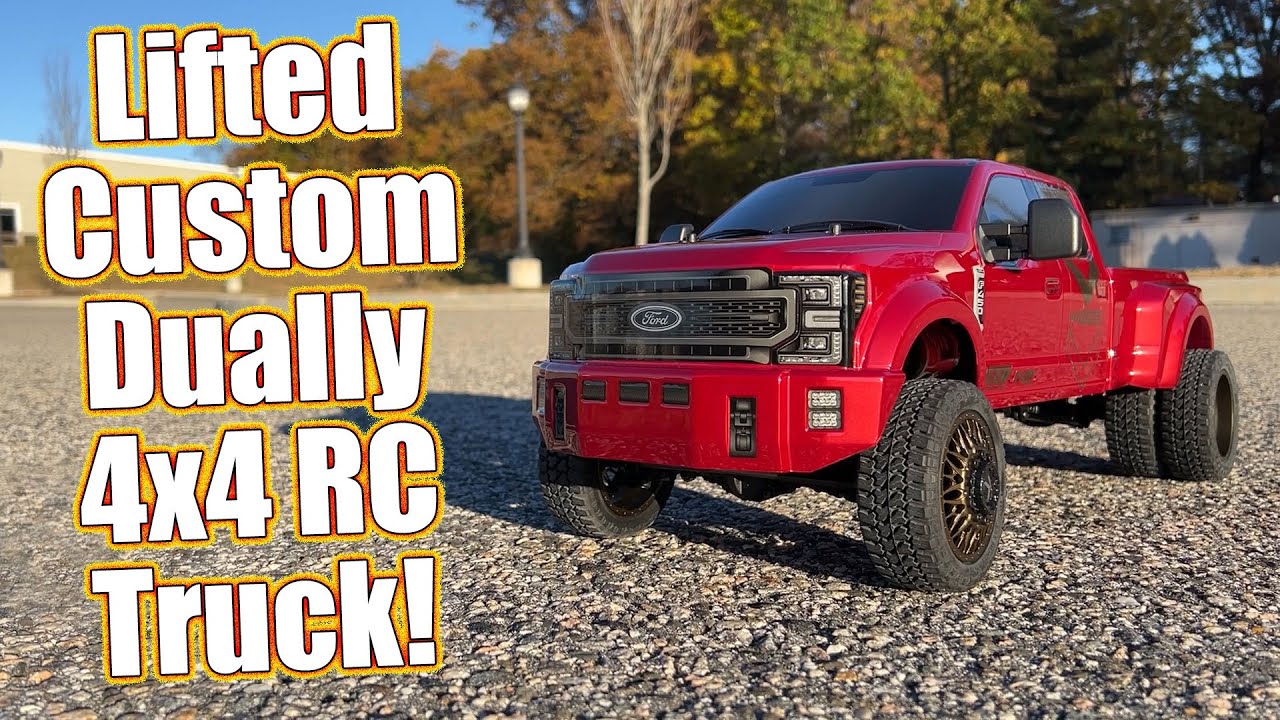 Lifted 4x4 Dually RC Truck! CEN Racing Custom Ford F450 KG1 Edition RTR Review | RC Driver