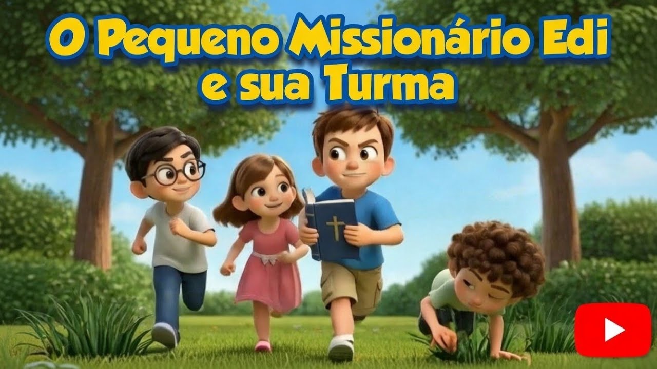 O Pequeno Missionário Edi e o Amor de Deus | História Bíblica Infantil 