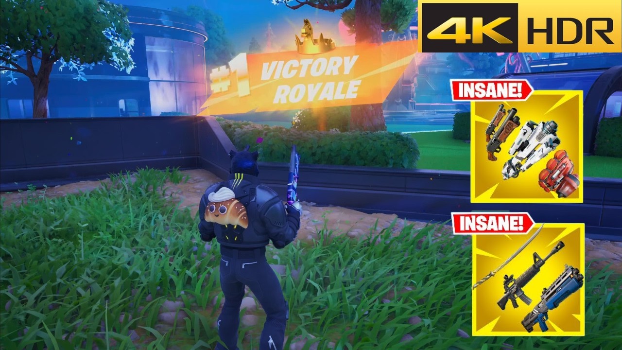 Fortnite Battle Royale ( Zero Build) 4k 60fps gameplay (Fortnite chapter 7 )