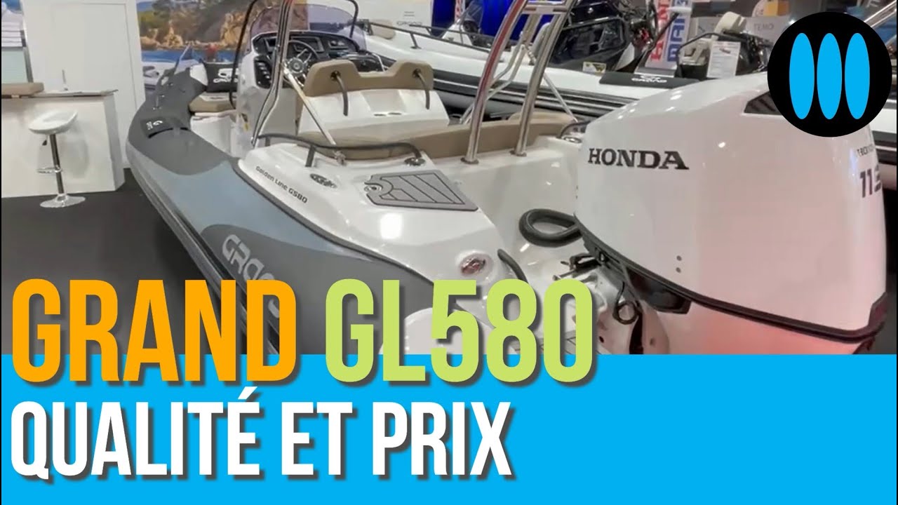 BateauScopie GRAND GL 580 - moins de 50 000 euros, avec un Honda 115cv !