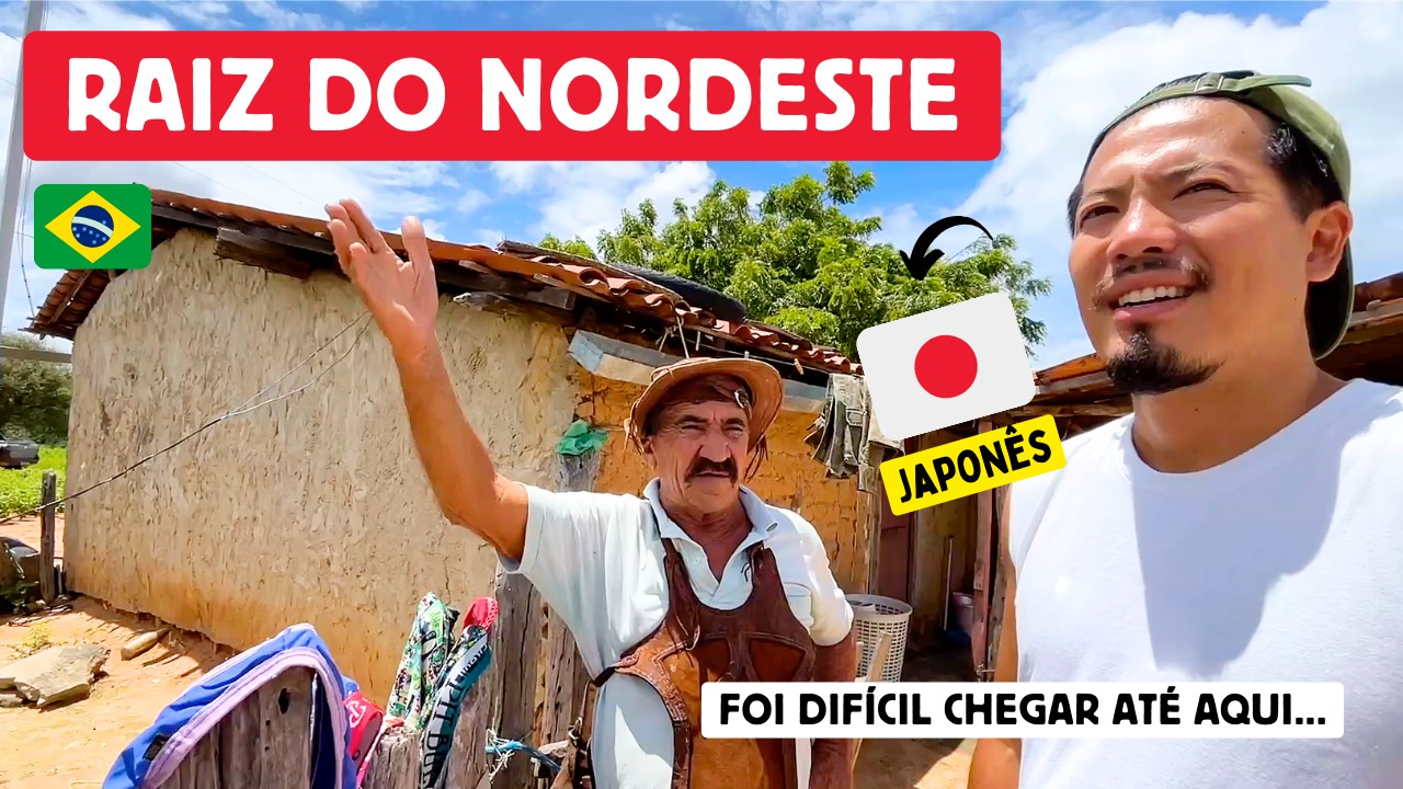 Um japonês surpreso com a vida raiz de um nordestino