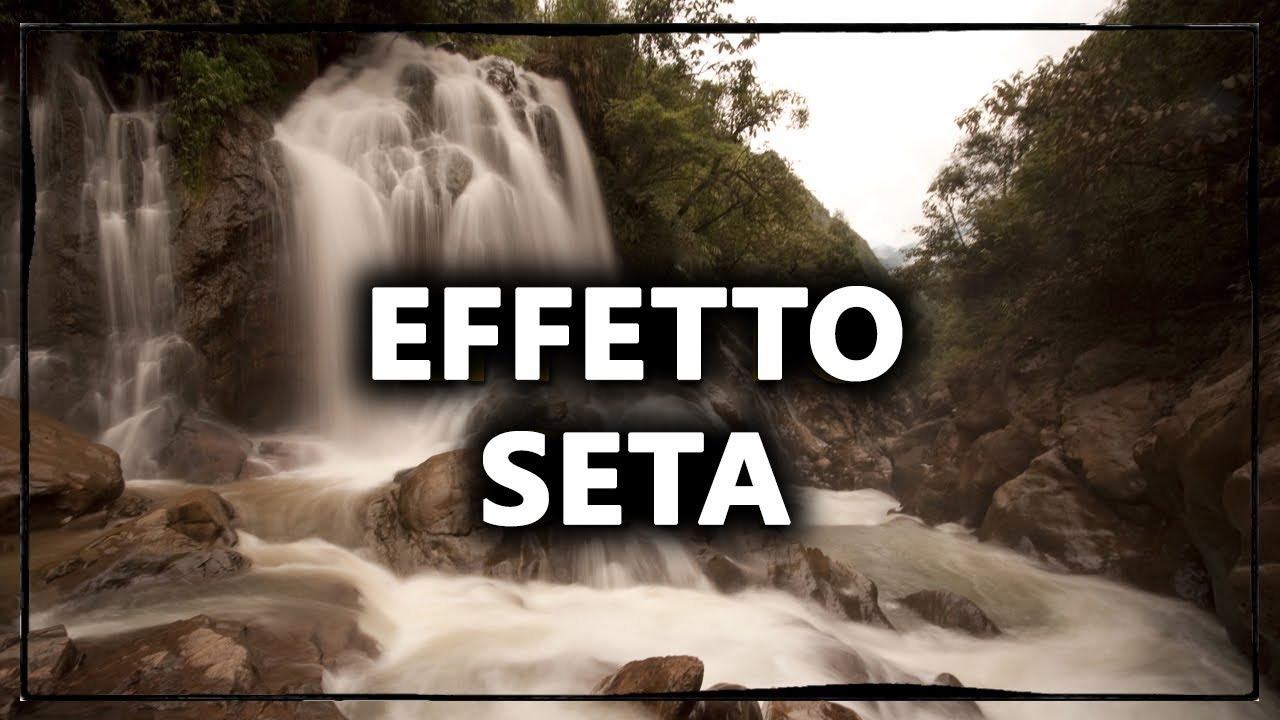Consigli Fotografici 📷 (Effetto Seta) #4