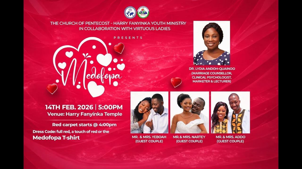 MEDOFOPA LOVE SUMMIT LIVE |HARRY FANYINKA TEMPLE