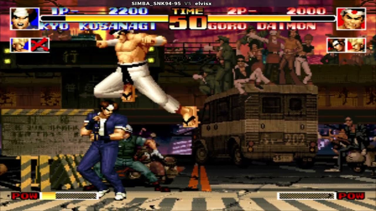 KOF '94 SIMBA_SNK94-95 (PE) против elvisx (PE) || Дата игры: 7 февраля 26