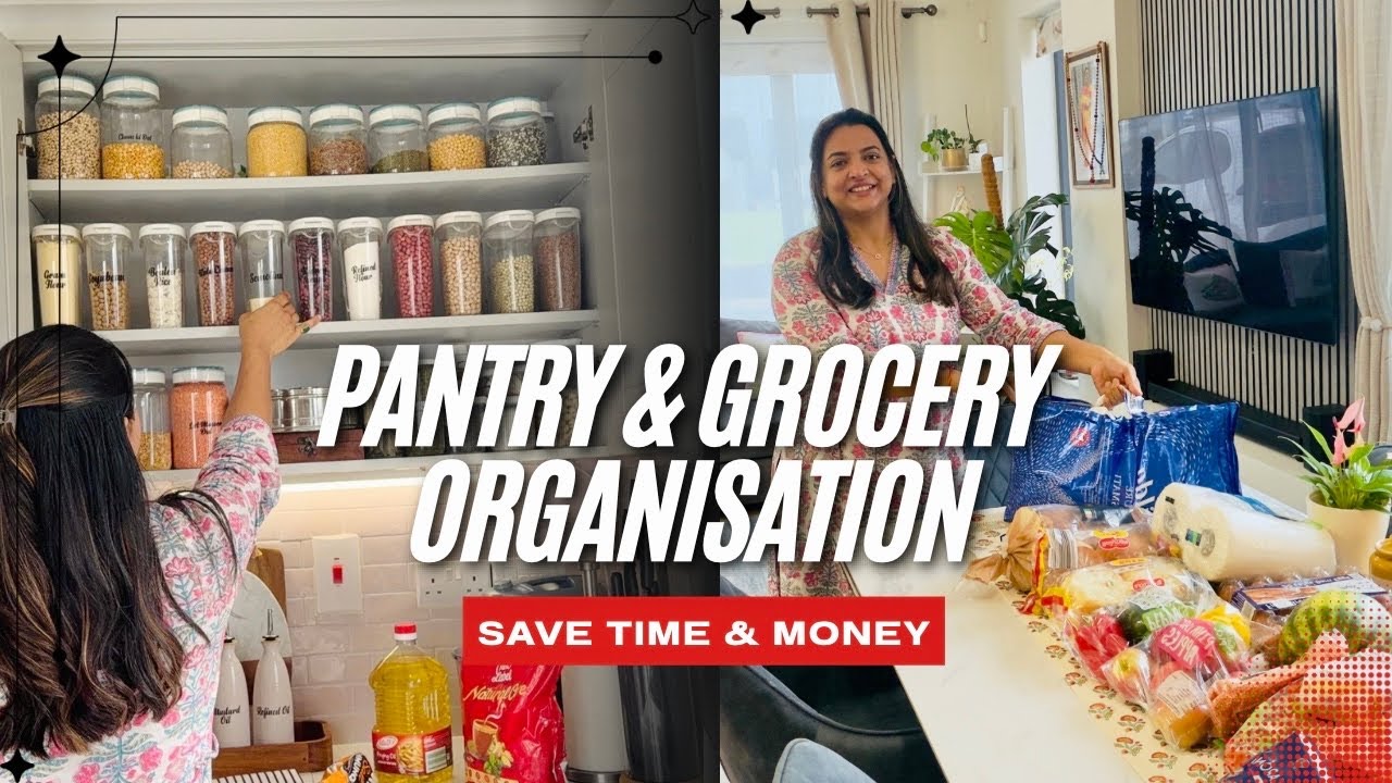 Smart Grocery Management Tips | Indian Pantry Organization Ideas to Save Time & Money