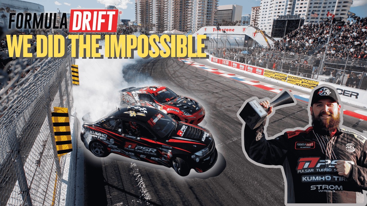 WE MADE IT TO ROUND 1 - BUT THE S54 DIDN&rsquo;T SURVIVE 🫠 FORMULA DRIFT - LONG BEACH