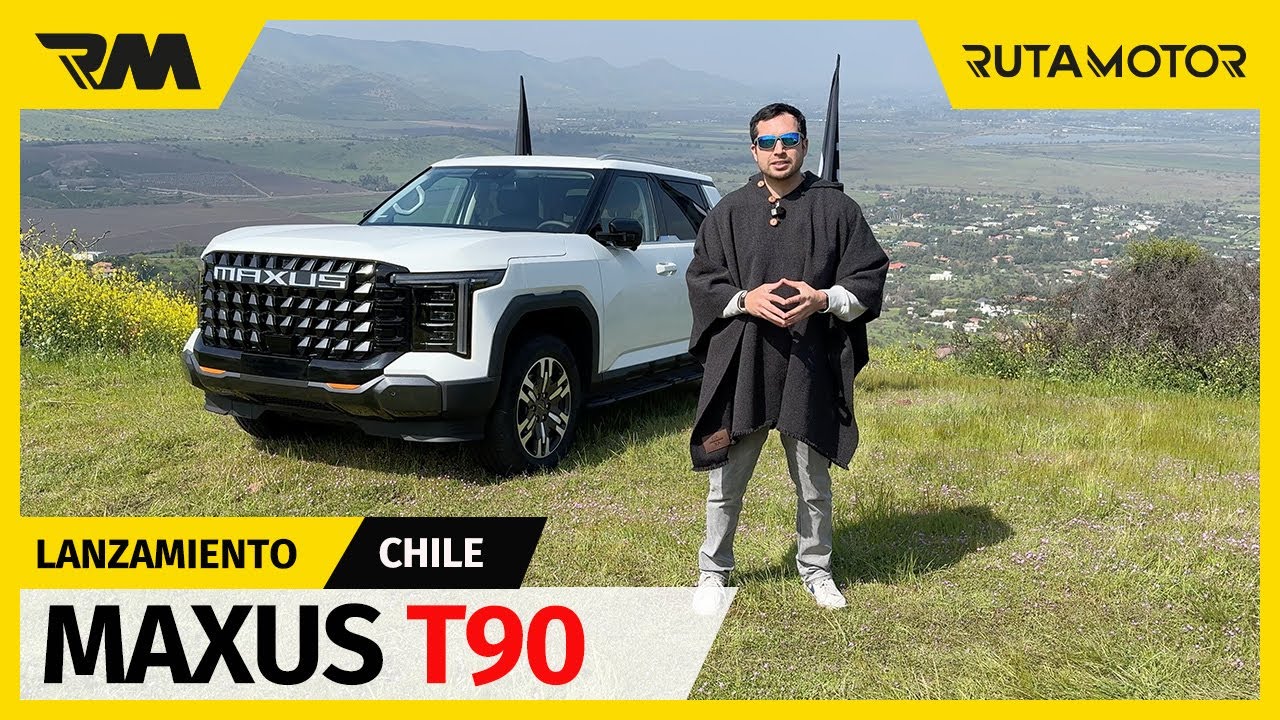 Maxus T90 - Debuta en Chile la camioneta con el motor turbodiésel i4 más potente del mercado