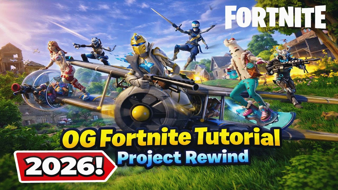 How to Play OG Fortnite in 2026 – Chapter 4, Creative & Arena (Project Rewind)