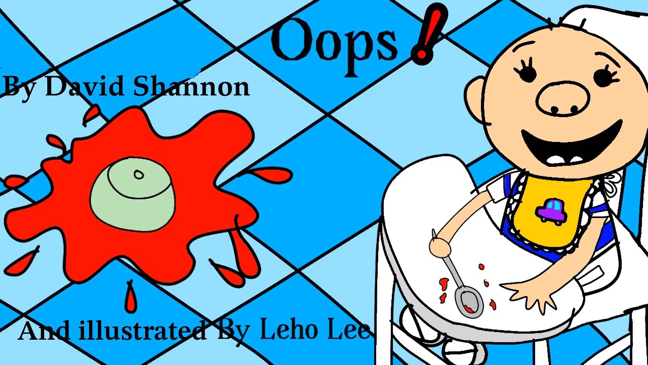 Oops! -👶A Diaper David pt. 2 | Animated Children's Books | Kids Books Read Aloud |😇