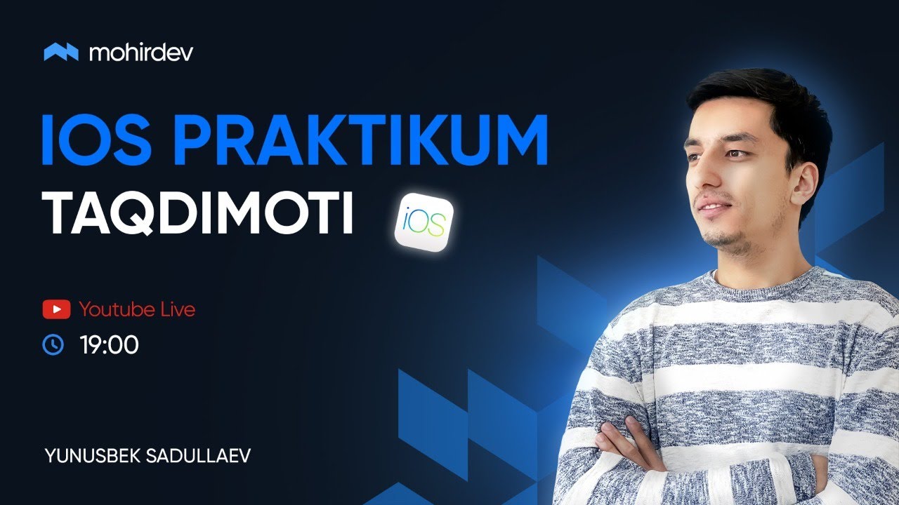 iOS Praktikum taqdimoti | Kurs haqida batafsil