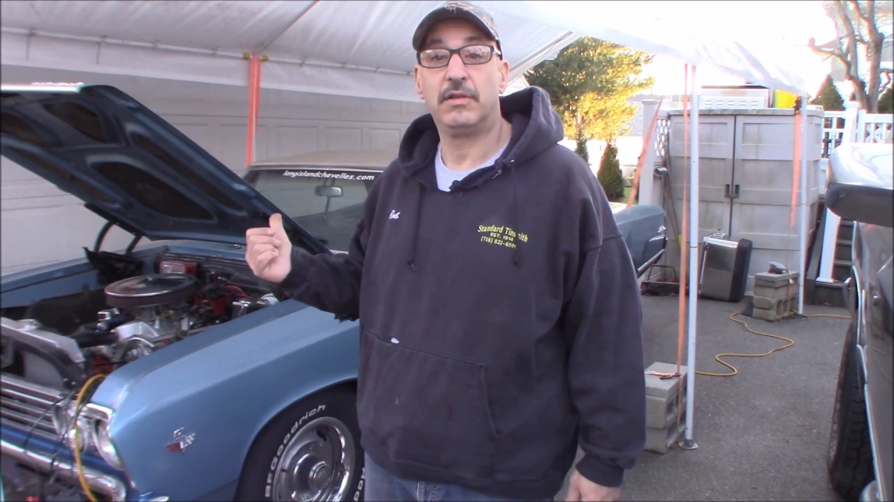 Replacing Water Neck and Thermostat on a 454 in the Chevelle & a Cold Start