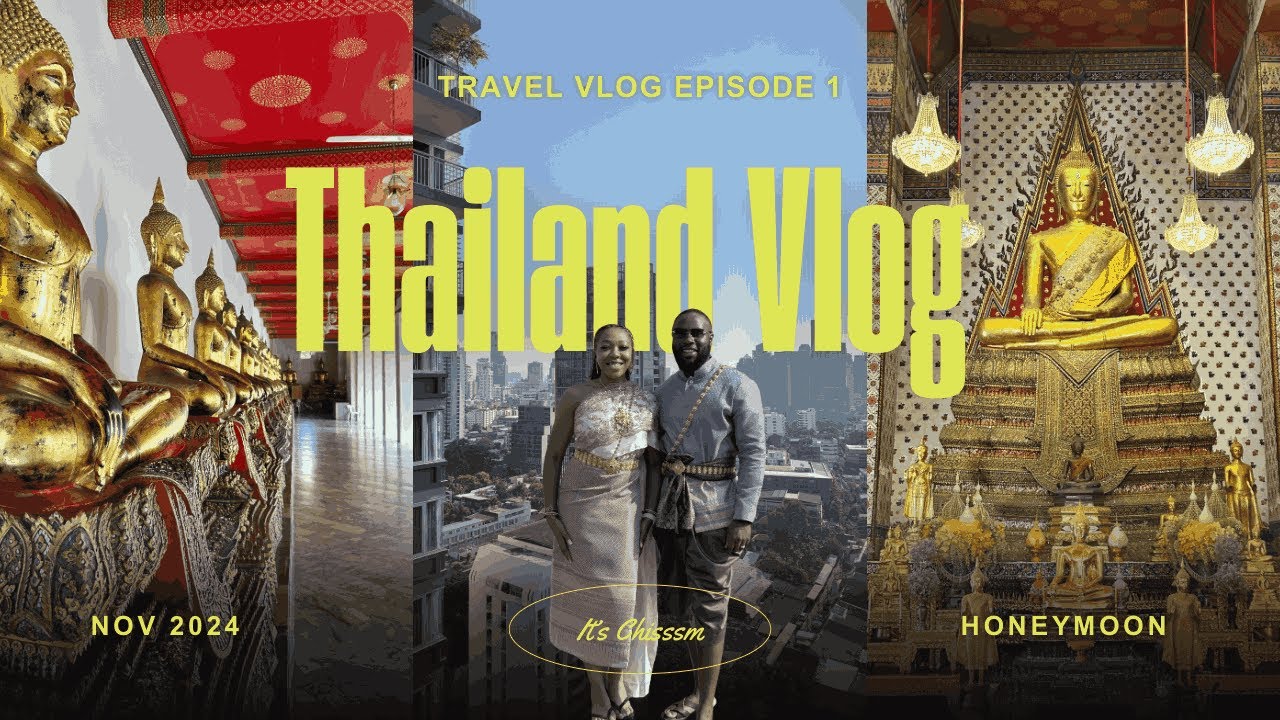 THAILAND HONEYMOON TRAVEL VLOG | PART 1| BANGKOK + ETIHAD BUSINESS CLASS + THAI CUISINE & MORE