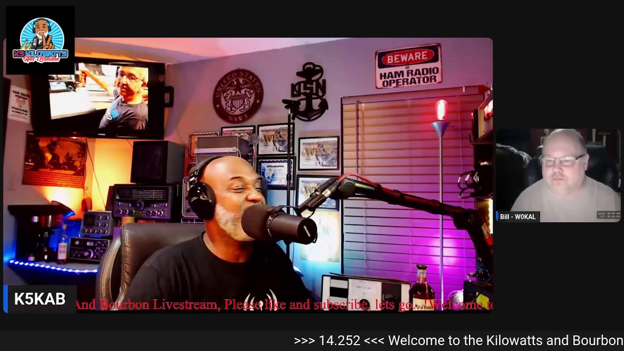 Wednesday Ragchew Qso RF Therapy with K5 Kilowatts And Bourbon Edition Episode 354