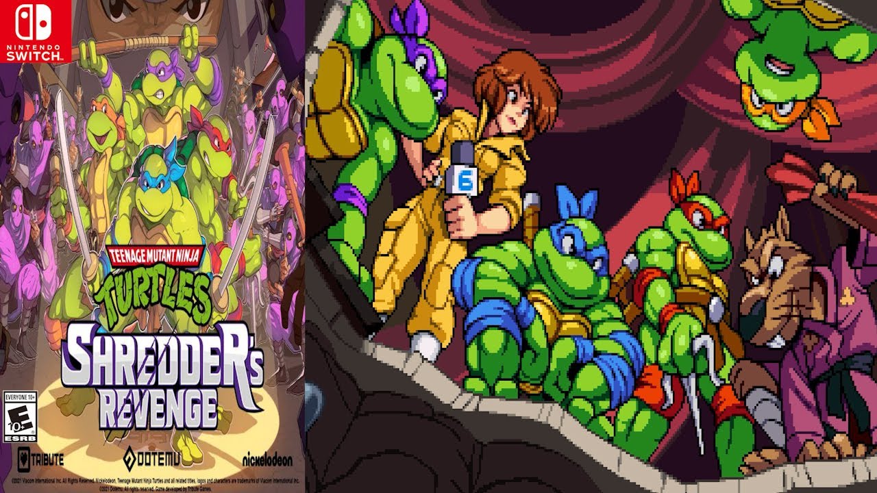 Teenage Mutant Ninja Turtles: Shredder's Revenge (4-player) [82] Switch Longplay