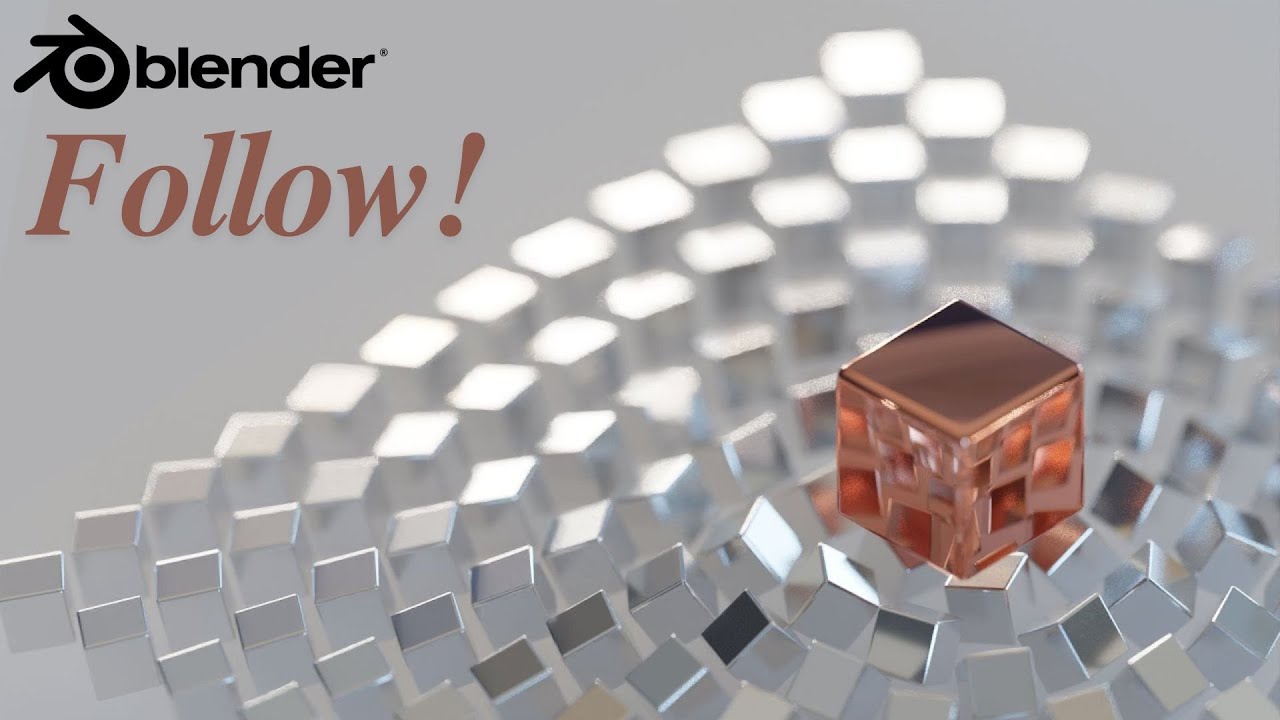 Blender 3D: Mastering the Follow Object Constraint!