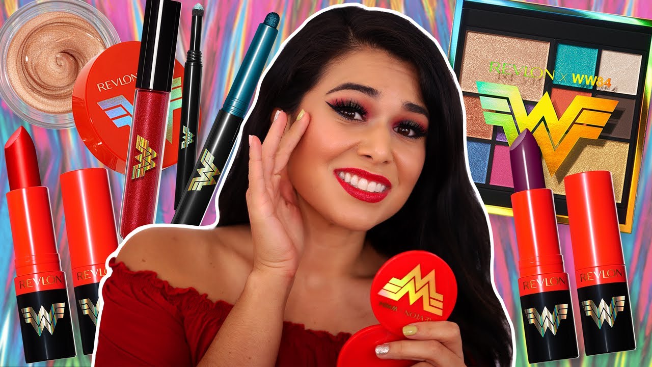 Trying the Revlon Wonder Woman Collection (GREAT or GIMMICK!?)