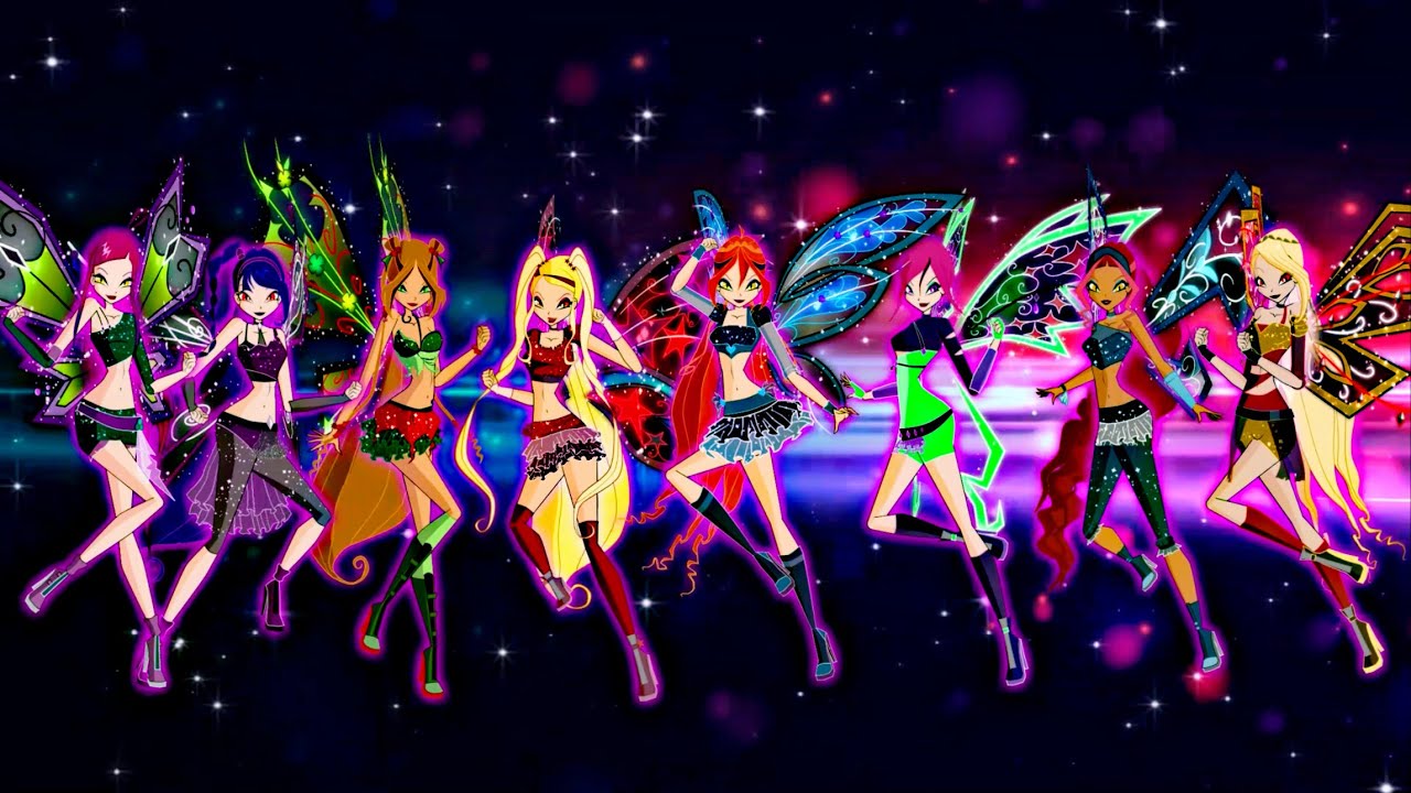 Winx club Dark Believix Transformation with Roxy and Daphne Full EXCLUSIVE | Fanmade | Winxclub