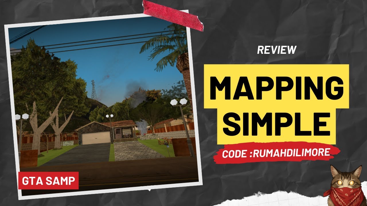 [FREE] Mapping Sederhana GTA SAMP – Cocok Buat Server Roleplay! 