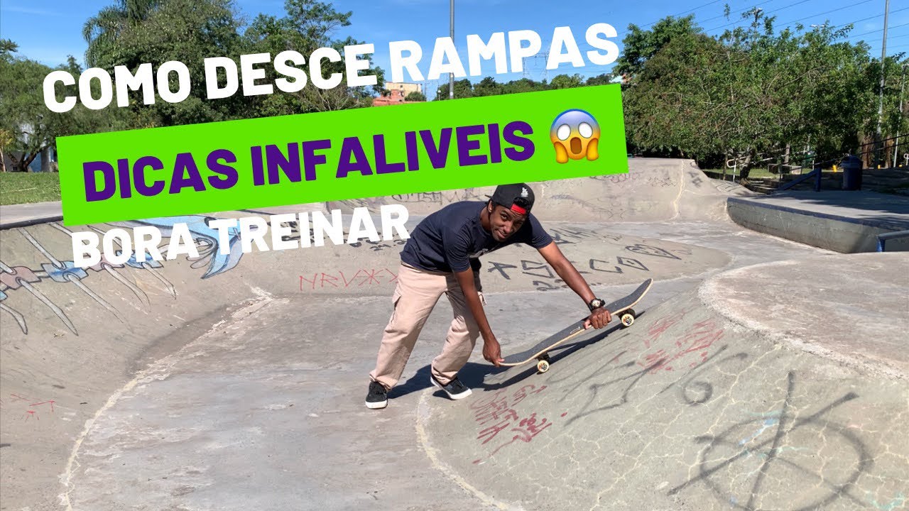 Como descer rampas de skate dicas e treinos