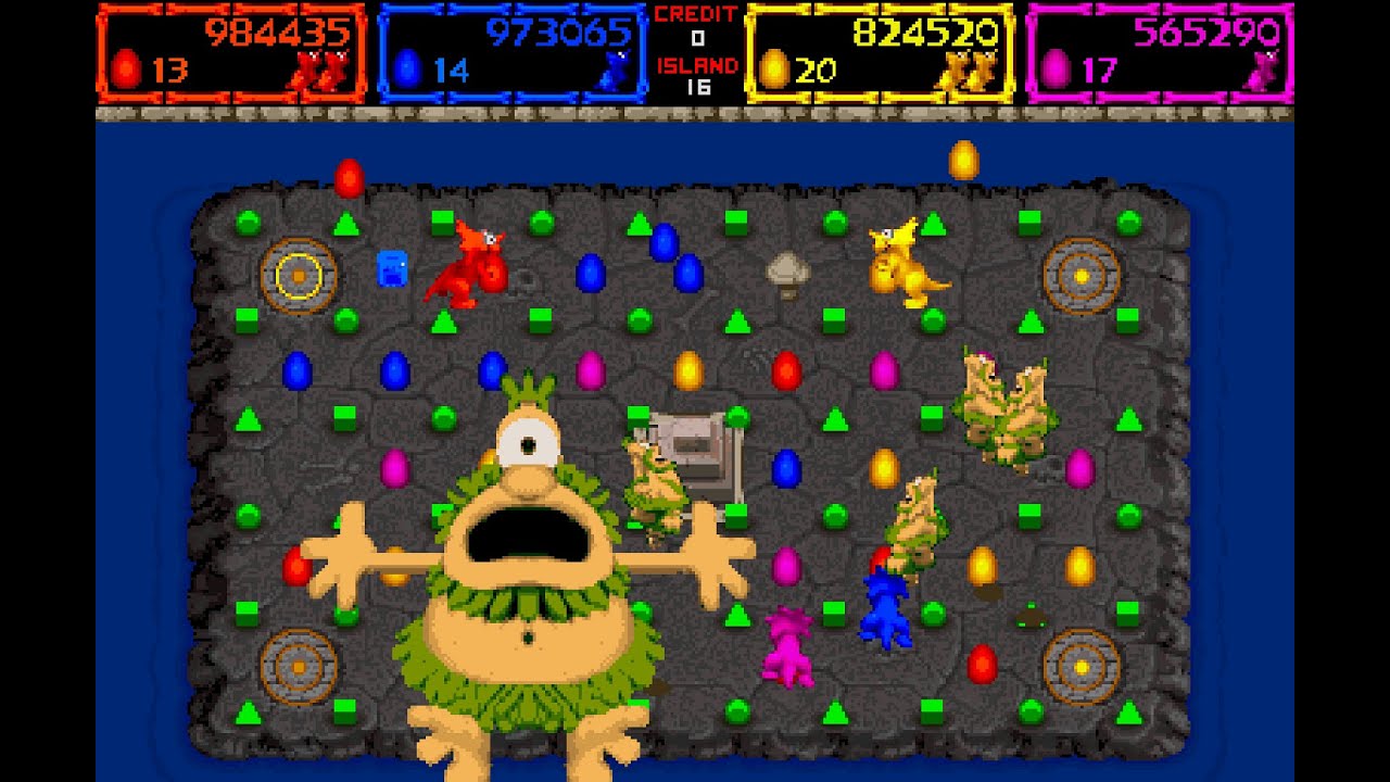Trog arcade 4 player Netplay 60fps