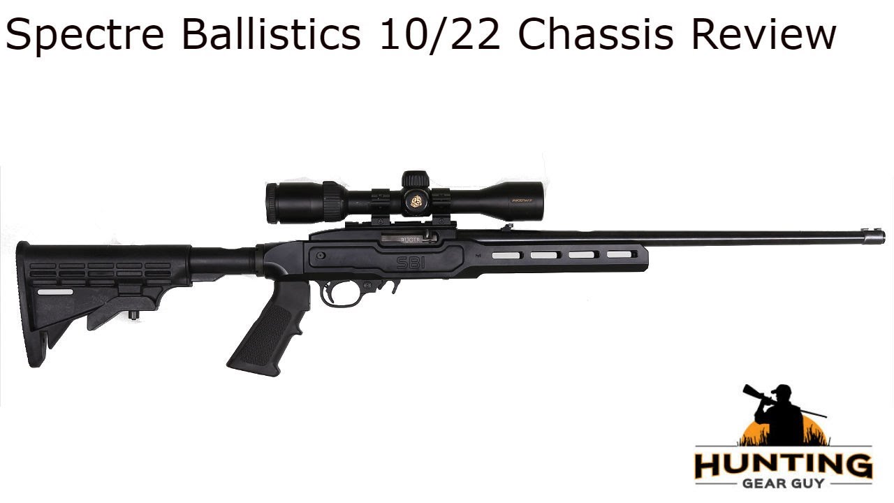 Обзор алюминиевого шасси Spectre Ballistics Ruger 10/22