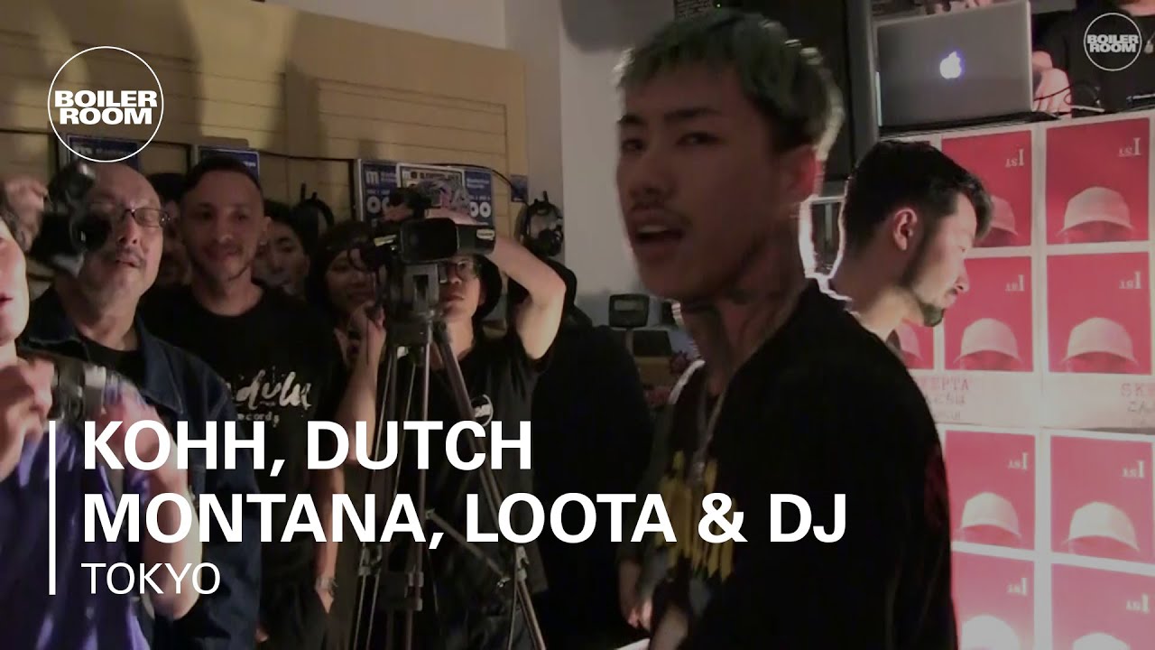 Kohh, Dutch Montana, Loota & DJ Riki Boiler Room Tokyo Live Set