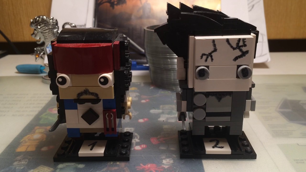 Lego BrickHeads Pirates of the Caribbean самоделка